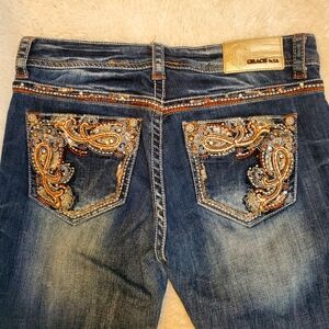 Miss Me boot cut jeans, size 28